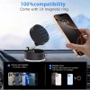 Soporte Celular Auto Magnético Qzgyoool Ventosa Ajustable Negro