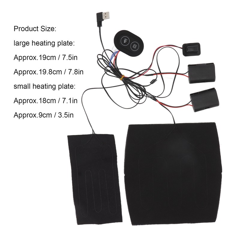 Electric Heating Pads Vibration Massage USB Heating Film Replacement Electric