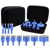 Diamond Tile Hole Saw Kit - 11Pcs 1/4'', 5/16'', 3/8",