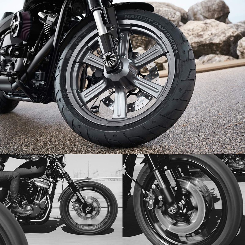 KaTur Motorcycle Black CNC Deep Cut Front Axle Nut Cover