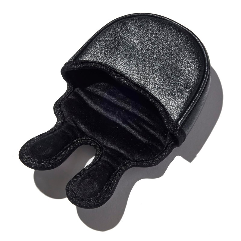 Golf Putter Headcover Simple Star Mallet Magnet (Black)