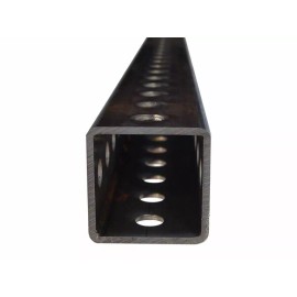 Steel Perforated Tube - 2" x 2" x 12ga - 36" length