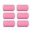 6-Pack Self-Grip Hair Rollers, 30mm-32mm (1"-1.2") Volume Curlers, Random Color