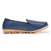 VenusCelia Mocasín plano Thawed Comfort para caminar para mujer, marino,