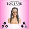 PIB Single Full Lace Knotless Box Braid Wig Square Parted
