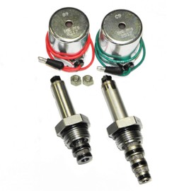 DME Mfg, MEYER Snow Plow B & C Valve & Coil Set for E47, E57, E60, Pumps, Aftermkt, Optional 18-8 Stainless Steel Nuts Included.