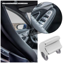 EMSea 1 Set Window Switch Repair Button Cap Cover Replacement Part A2229052203 2229052203 Compatible with Mercedes Compatible with Benz W205 W222 C S Class