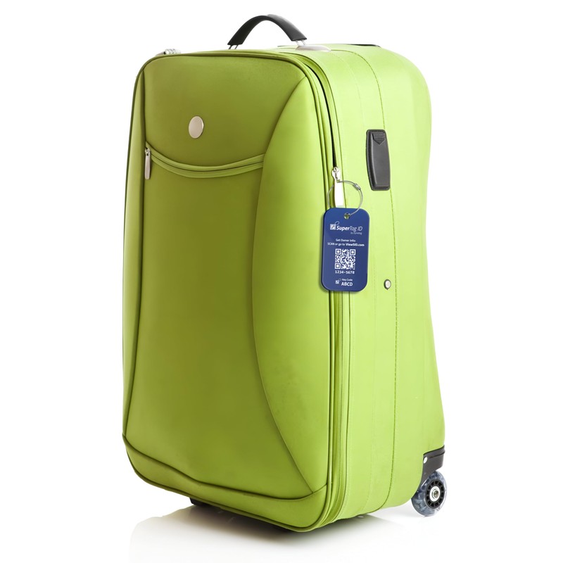 Dynotag® Sentry Series Solid Metal Web Enabled Smart Luggage ID