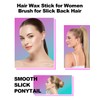 AnWoor Hair Wax Stick Slick Back Hair Brush Non-Greasy Smooth