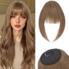 Benehair Clip-In Real Hair Fringe, French Air Fringe, Real Hair