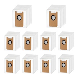 Replacement Dust Bags for Loorow AT800 Robot Vacuum Cleaner, Large Capacity Filter Bags Vacuum Cleaner Accessories,