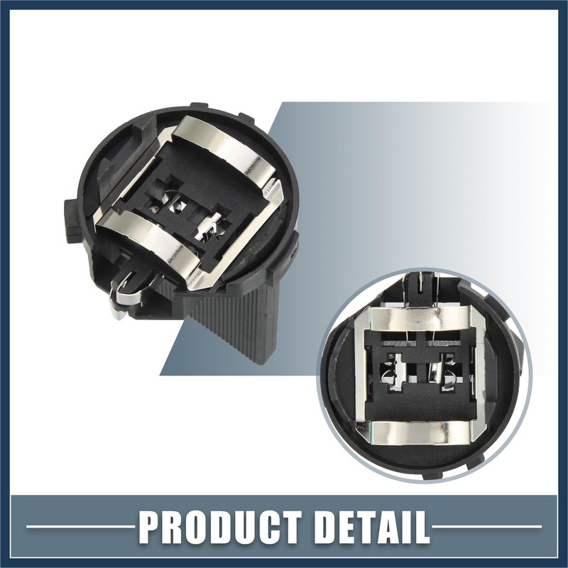 INFINAUTO H7 LED Headlight Bulb Holder Adapter Socket Base Holders