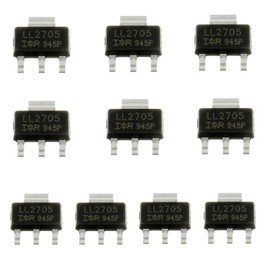 BOJACK LL2705 MOSFET Transistores N-Channel Power SMD (paquete de 10 unidades)