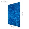 TOEPODO Pearlescent Ripple Cast Acrylic Sheets 1/8 Thick for Laser