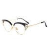 bullabulling Rhinestones Bling Bling Cateye Reading Glasses Women Blue Light