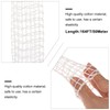 50m Meat Netting Roll,Size 18,Elastic Smoked Meat Poultry Ham Netting