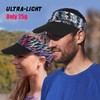 USHAKECAMP Breathable Running Visor Hat with Soft Brim Sun Visor
