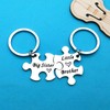 Sister Brother Keychain Set Brother and Sister Gifts for Little