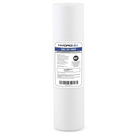 Hydronix SBC-25-1005 Sediment Depth Water Filter Cartridge Whole House, RO or Drinking Water Systems 2.5 x 10-5 Micron