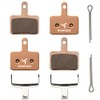 2 Pairs Copper Based Disc Brake Pads for TRP Tektro Shimano Deore Br-M575 M525 M515 T615 T675 M505 M495 M486 M485 M475 M465 M447 M446 M445 M416 M415 M395 M396 M375 M315 M355 C601 C501 DP-B01S