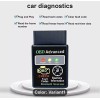 Bluetooth OBD2 OBDII Car Fault Code Reader Diagnostic Scanner for