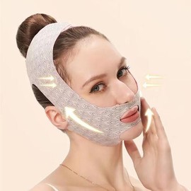 SellerHub Oslo Face Tightening Seamless Lifting Band Face Massage Chin Lifting Face Band Snoring (S23479526) / 오슬로 얼굴땡김이 심리스 리프팅밴드 얼굴마사지 턱살리프팅 얼굴밴드 코골이 (S23479526)