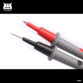 DEVMO - Juego de Cables de Prueba de Punto Duro compatibles con multímetro sondas de EE. UU.