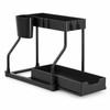 Pull-Out Cabinet Organizer for Kitchen and Bathroom Storage – Black
