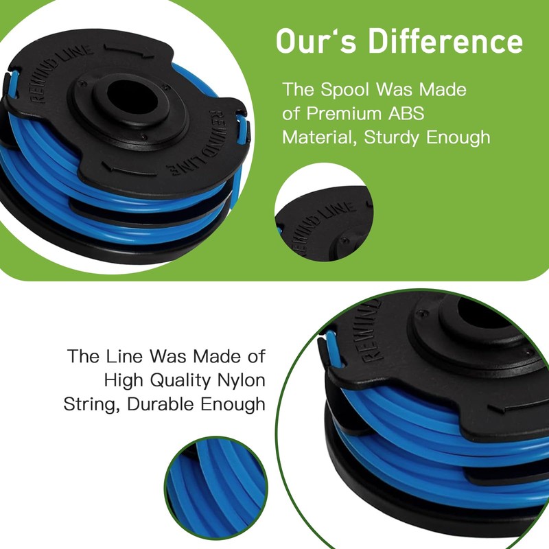 KST-120X Weed Eater String Spool Compatible with Kobalt 40V Cordless