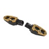 1 Pair Motorcycle Footpeg Left Right Anti Slip Universal Aluminum