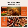 Commercial Stainless Steel Vertical Rotisserie Grill 1000-3000W Electric Doner Shawarma