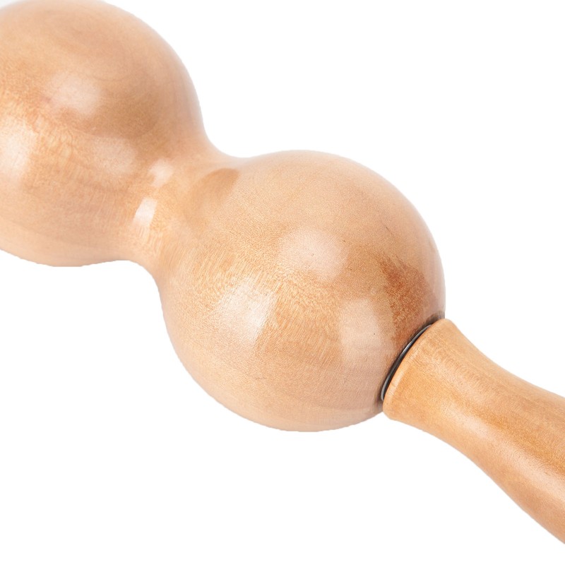 Roller Massager Wooden Trigger Point Whole Body Massage Stick Handheld