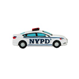 Artisan Owl NYPD Police Car New York City Refrigerator Magnet - New York City Tourist Souvenir Gift