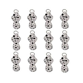 Sports Team Lip Balm Holder Keychains - Pack of 12