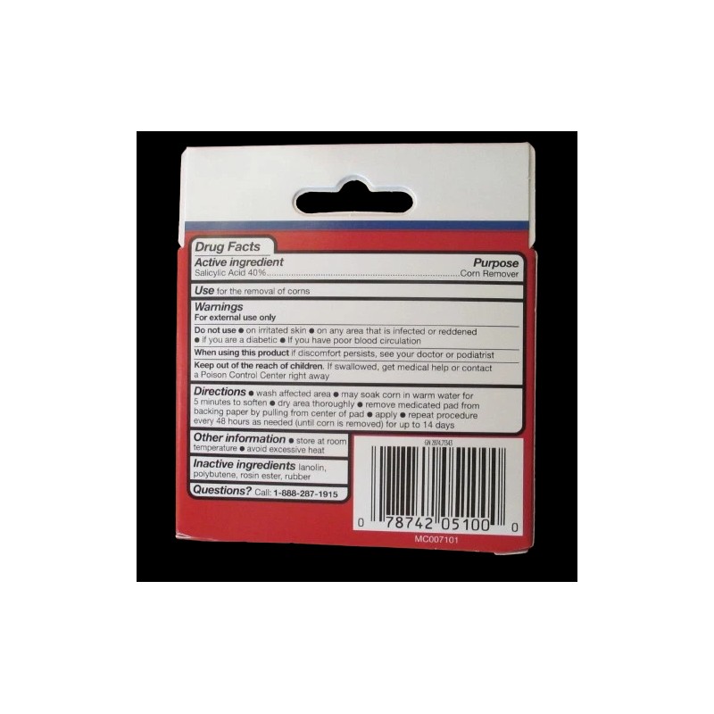 Equate Maximum Strength One Step Corn Remover Pads - Salicylic