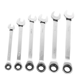 Gadpiparty 10mm Spanner Ratchet Flex Head Ratcheting Wrench Set Double Ended Ratchet Wrench Metric Size