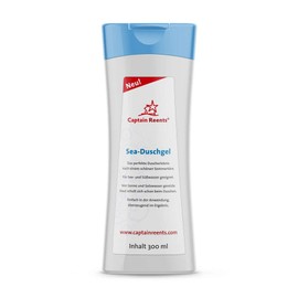 Salt Water Shower Gel Shower Lotion 300 ml Outdoor Shower Gel with Aloe Vera Biodegradable Shower Gel Ideal Camping Soap & Outdoor Soap