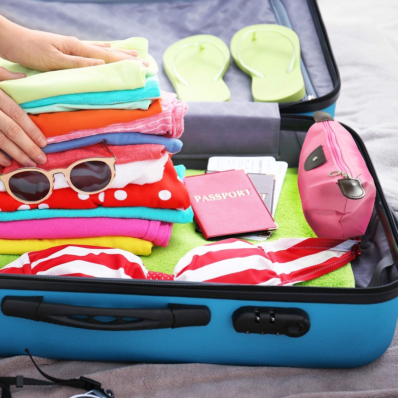 TRIXES 3PCS Small Travel Bag Set – Waterproof Storage and