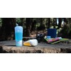 humangear GoToob 3-Pack Travel Bottle, Clear/Red/Orange, Medium (2oz)