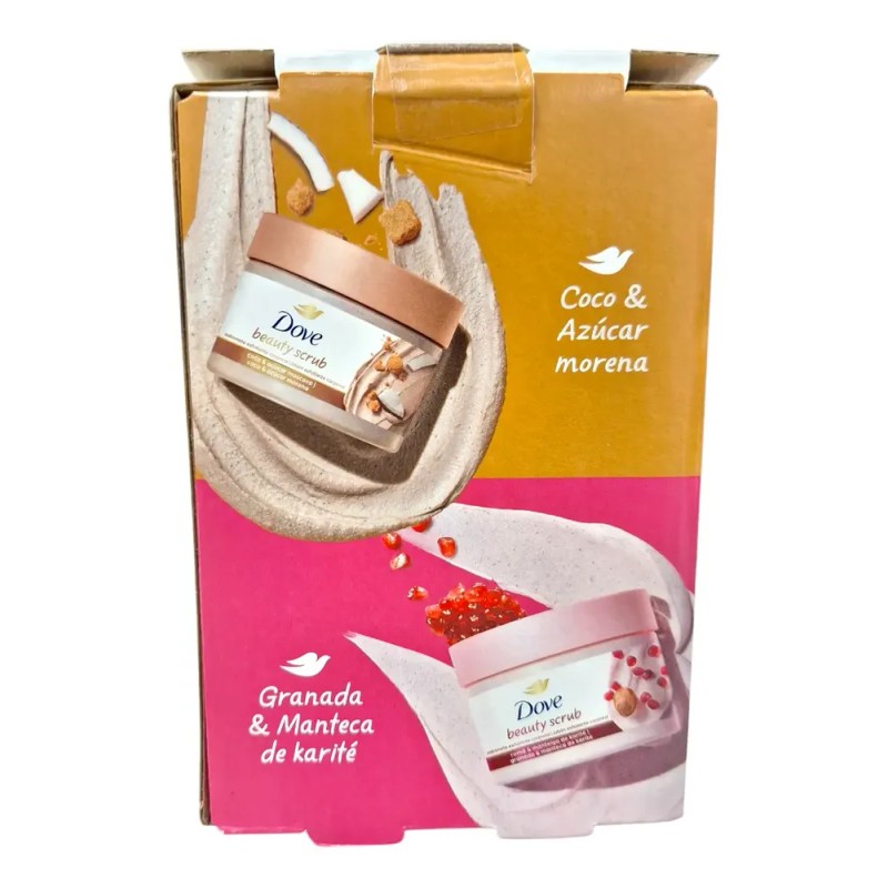 Jabon Corporal Exfoliante Scrub 2pzs De 280g Hidrata Tu Piel