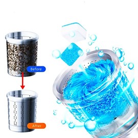 Ultimate Washing Machine Cleaner Tablets 12 Pack Deep Descaler Powerhouse Obliterates Odors, Grime & Buildup Front & Top Load Washers (Including HE) Fresh Laundry Smell American Owned Small Business