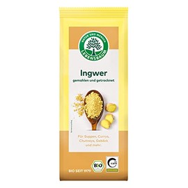 Lebensbaum Ginger Ground Pack of 3 x 40 g Organic