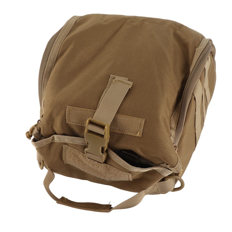 Helmet Bag 1000D Oxford Cloth Nylon Double Zippered Molle Accessories