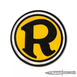 Riverview Raider Football Embroidered Patch -WPIAL- 4” patch with a Wax Backing