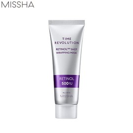 MISSHA Time Revolution Retinol 500 Shot Wrapping Mask 80g
