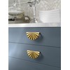 Goo-Ki 2.5''Hole Centers Light Brushed Gold Cabinet Pulls,Modern Accessible LuxuryZinc