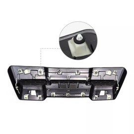 Black Hood Air Vent 84802216 Compatible with 2020-2023 GMC Sierra 2500HD 3500HD 6.6L