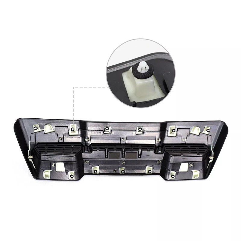 Black Hood Air Vent 84802216 Compatible with 2020-2023 GMC Sierra