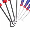 WORKPRO 9Pcs Precision Pick Hook Set Scraper Automotive Electronic Hand