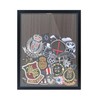 Hodeframe 11x14 Wine Cork Shadow Box with Slot on Top,